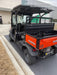 Kubota RTV-X1140W-H 4wd Utility Cart, LED Strobe, Windshield Tempered Glass, Plastic Canopy, Wire Harness Kit, Backup Alarm