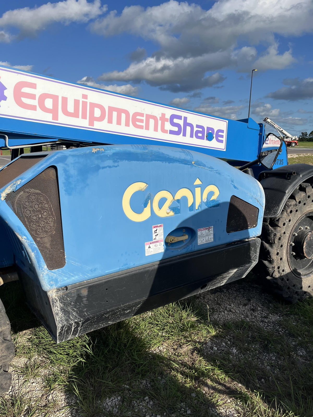 2017 Genie GTH-844 Genie GTH 844, Solid Tires, 60" carriage, Open ROPS - GTH08E-10906