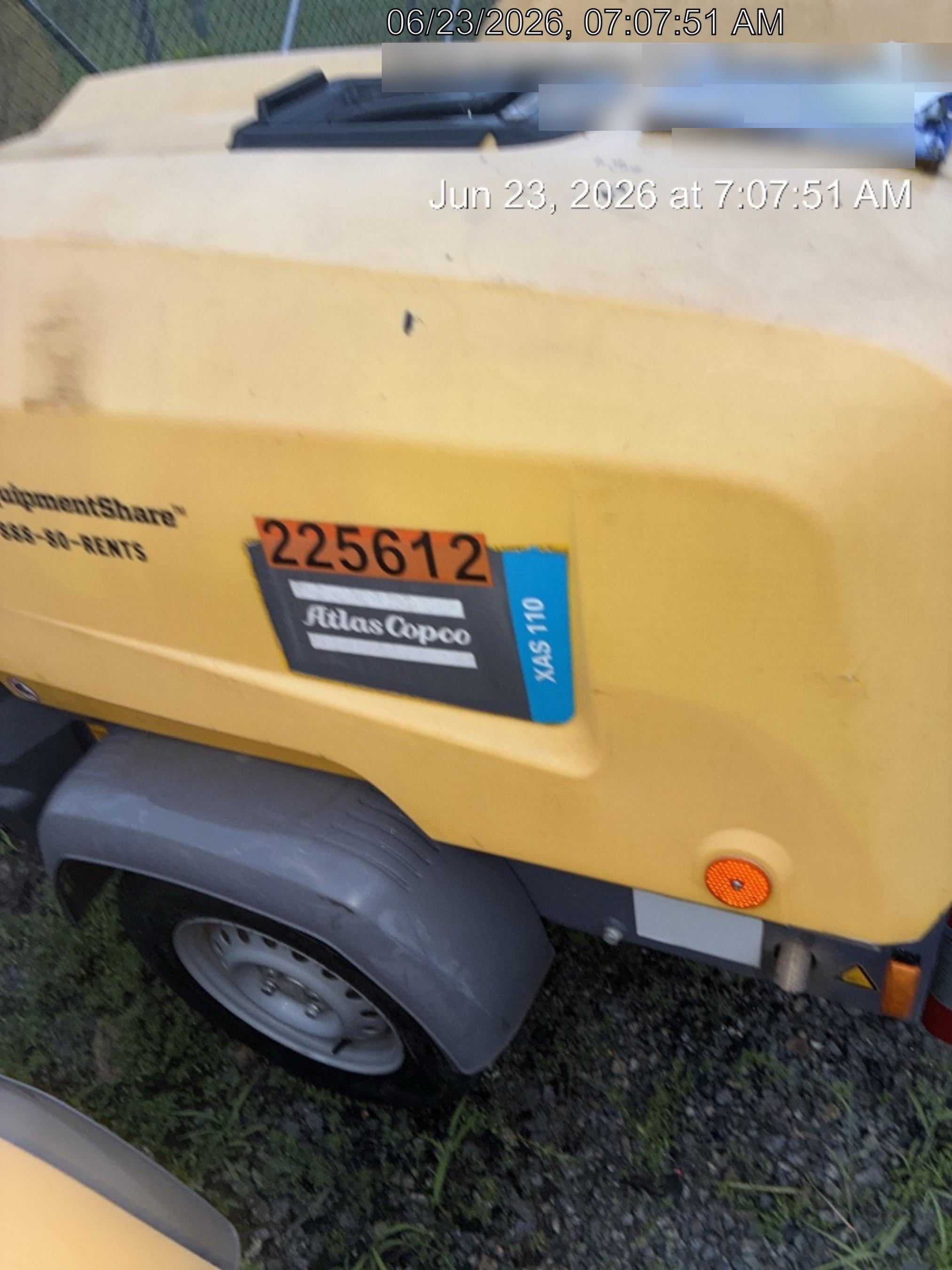 2022 ATLAS COPCO XAS 110