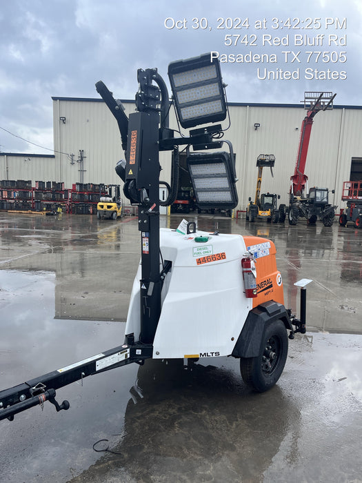 2024 Generac MLTS-4 2.4kW, Mitsu Eng, Analog, LED, Diesel.