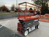 2020 Skyjack SJIII-3219 Solid NM Tires, Half height spring hinged entry gate, Dual Beacons, 800W Inverter