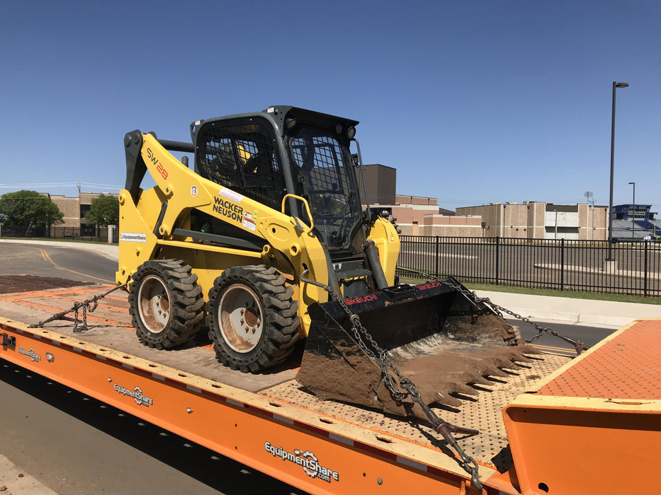 Wacker Neuson SW28 Wacker Neuson SW28 Skid Loader w/Solid Tires, Cab, 75" Bucket