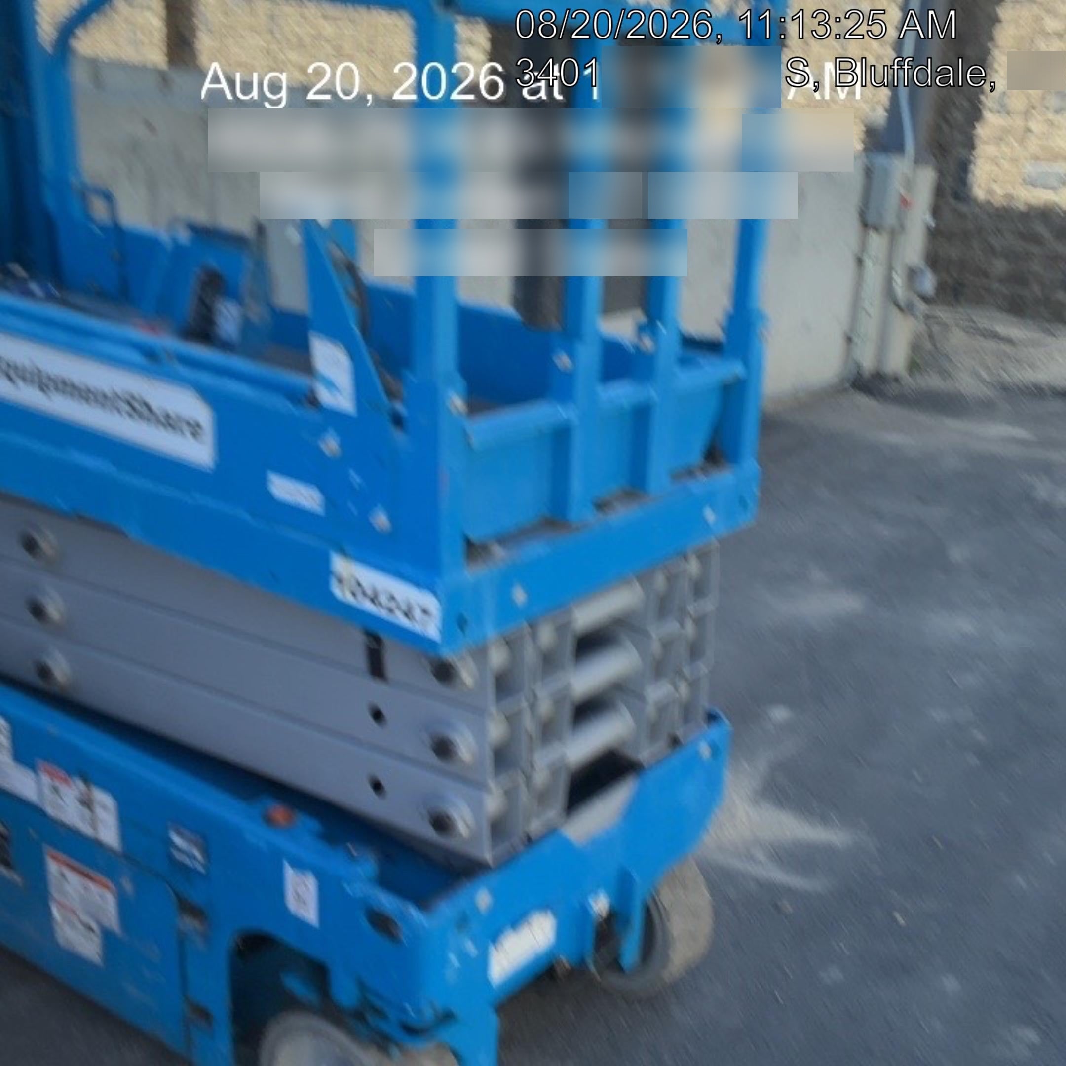 2020 Genie GS-1930 Solid Non Marking Tires, Beacon, Folding rails with half height swing gate, 800W Inverter