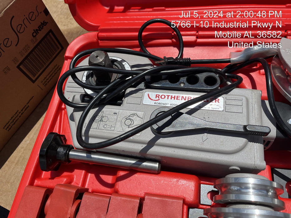 2022 ROTHENBERGER ROBEND 4000