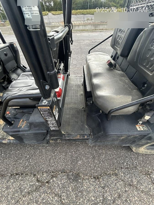 2022 Kubota RTV-X1140W-H Plastic Canopy, Windshield Acrylic Clear, LED Strobe Light, Wire Harness Kit, Back up Alarm