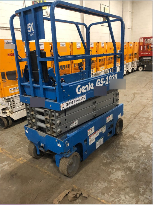 2016 Genie GS-1930 Standard Rental Specs