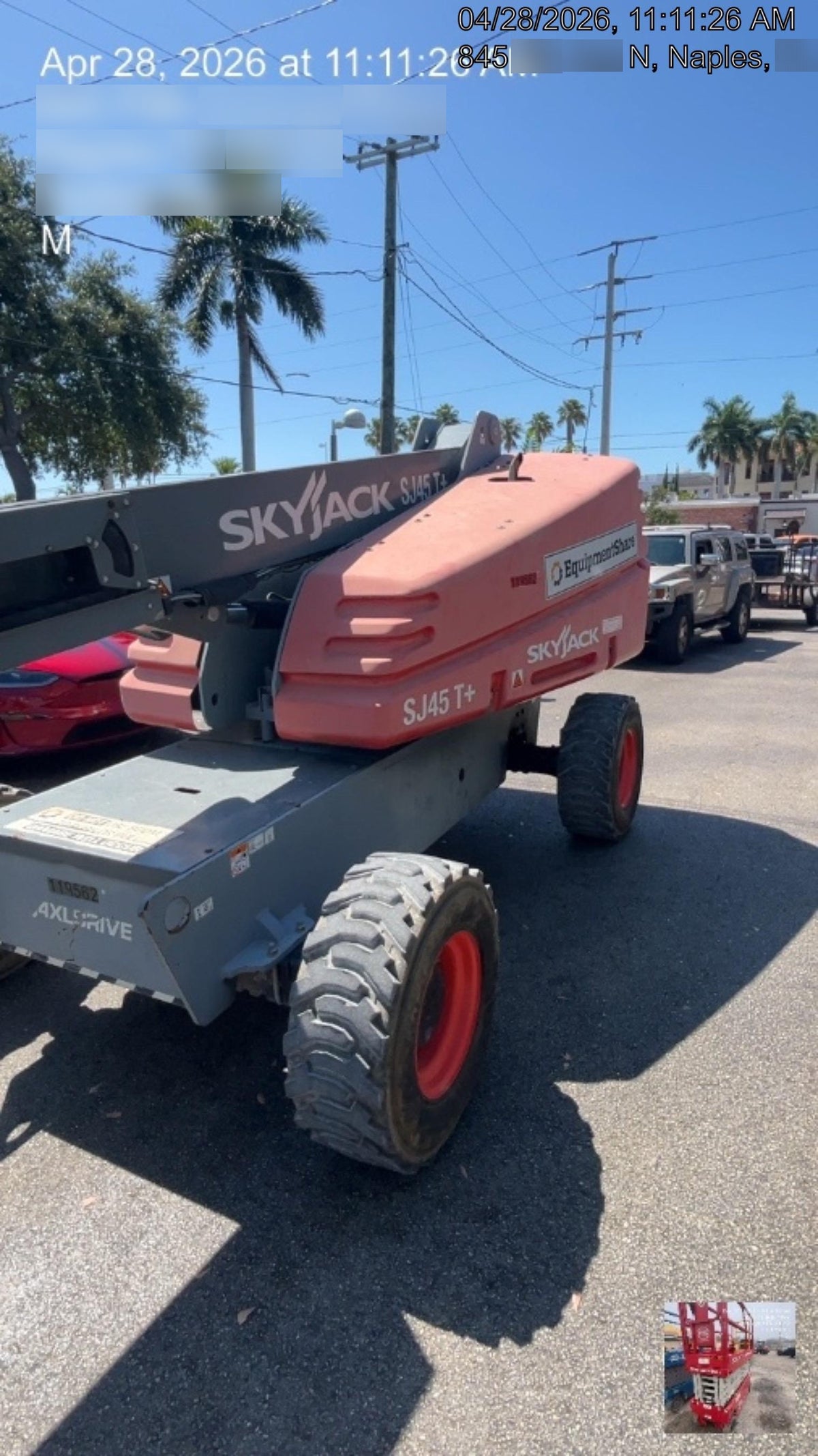2021 SKYJACK SJ45T+