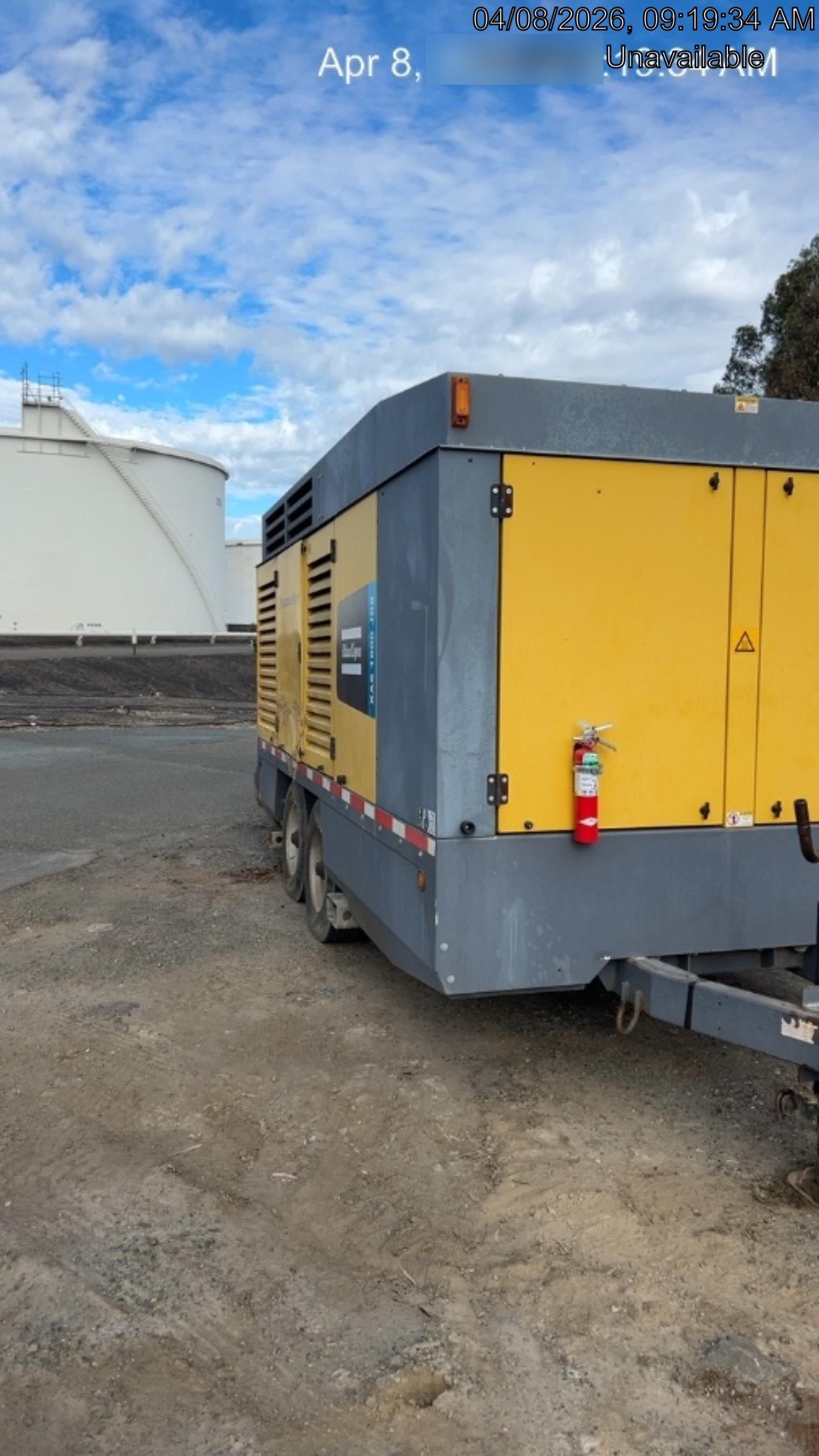 2021 ATLAS COPCO XAS 1800