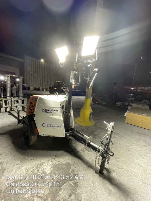 2023 Generac MLT2 Diesel, Flex Switch 120V Input, Powerzone Controller, (4) 320W LED Lights, 4kW Generator, 39.9 Gal Fuel Tank, 2" Ball, T3