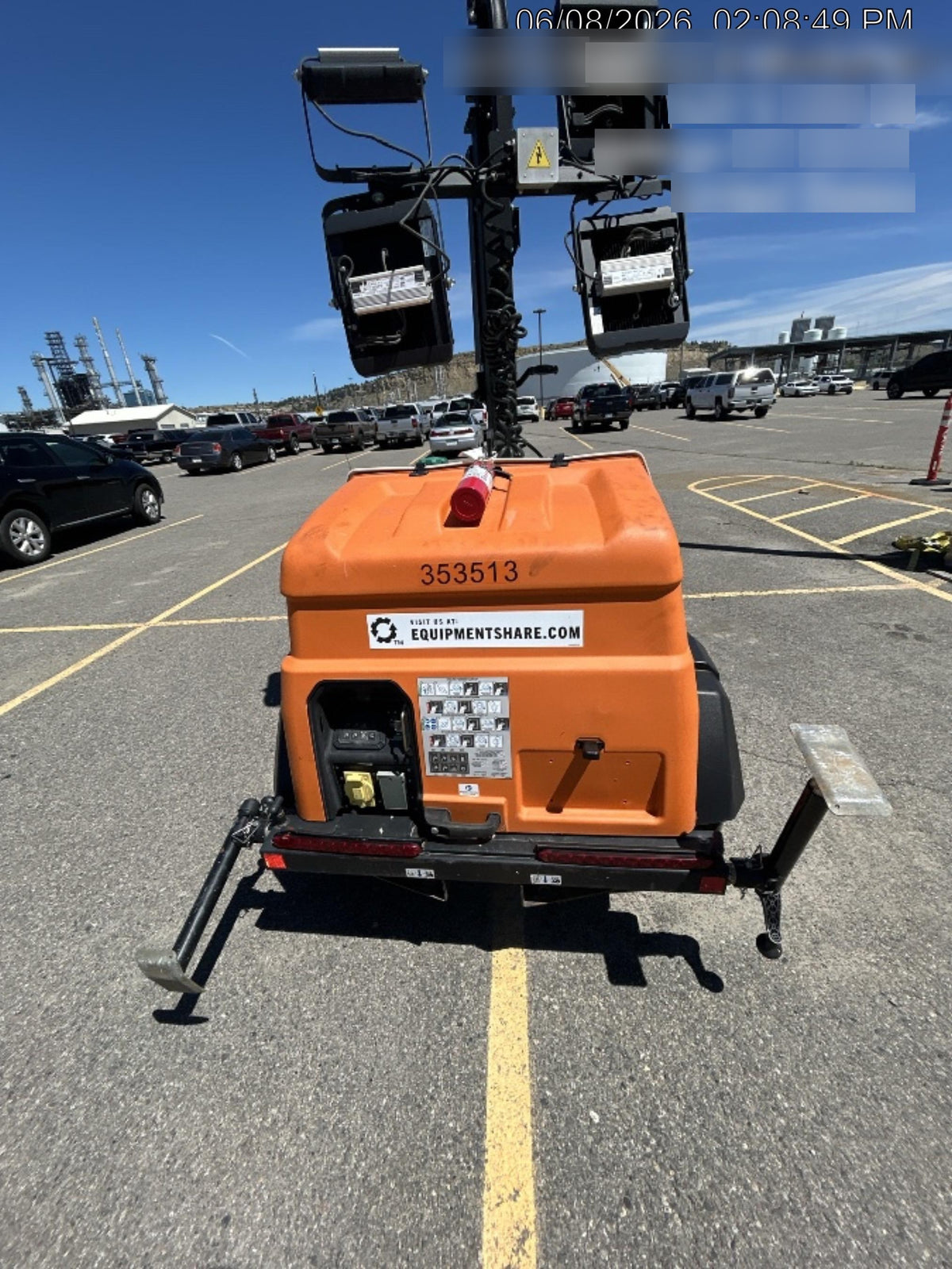 2023 Generac MLT2 Diesel, Flex Switch 120V Input, Powerzone Controller, (4) 320W LED Lights, 4kW Generator, 39.9 Gal Fuel Tank, 2" Ball, T3