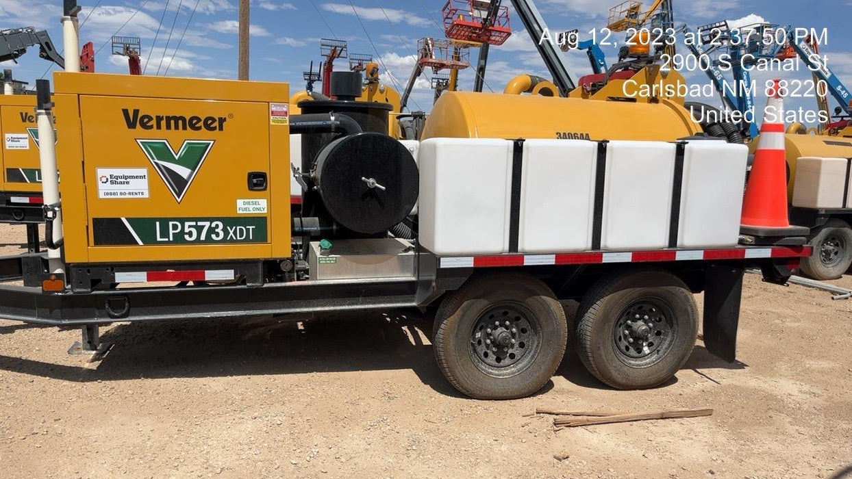 2023 Vac-Tron LP573XDT T4 Koehler Diesel Engine, 500 Gallon Debris Tank, x2 100 Gallon Water Tanks