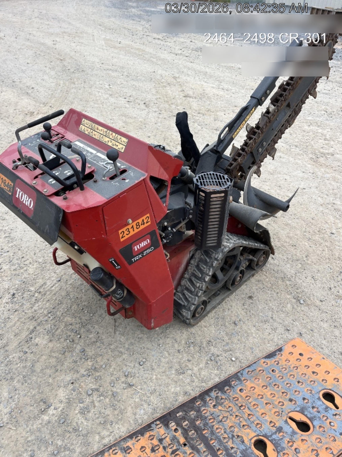 2022 TORO TRX-250