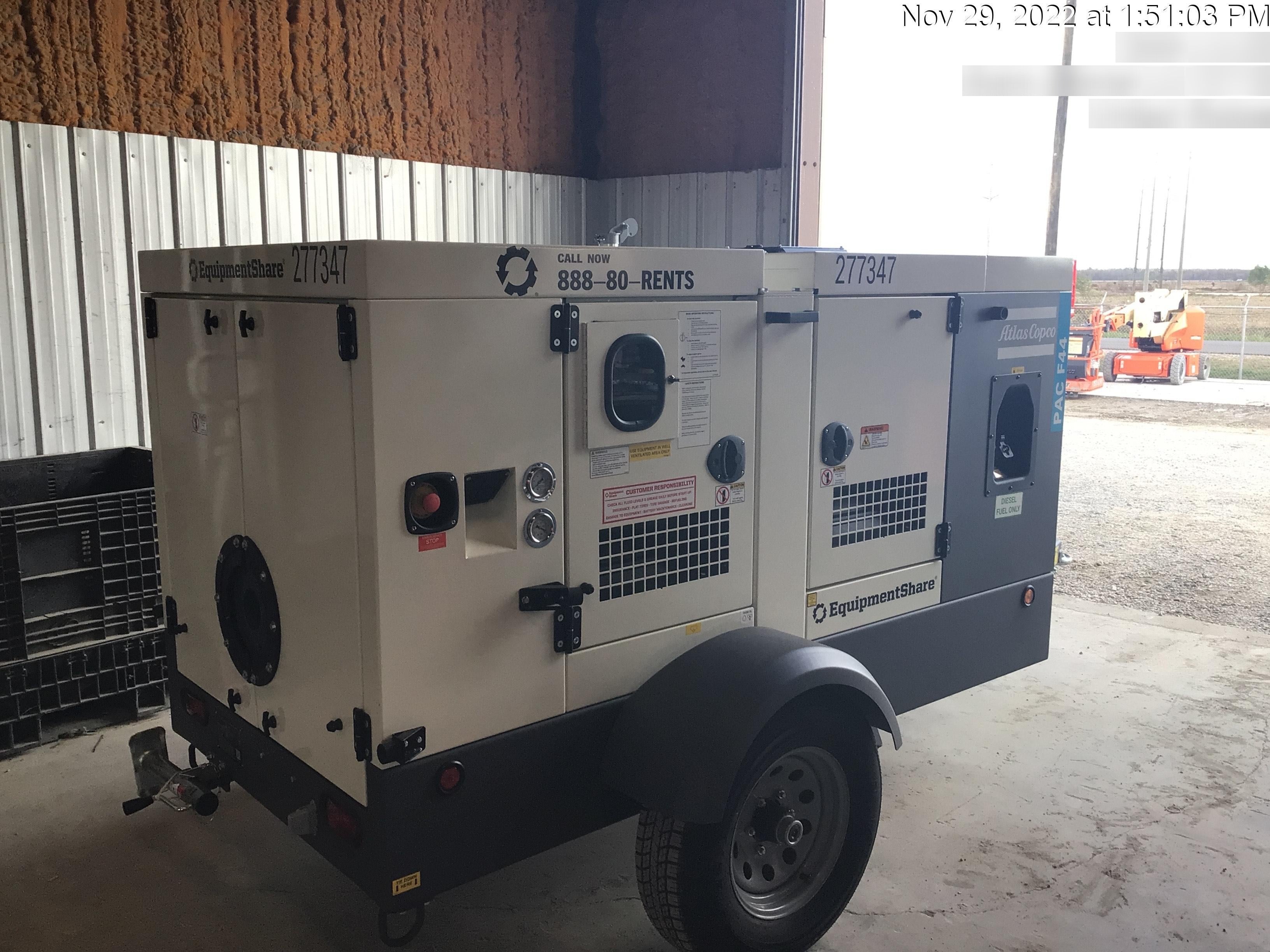 2022 ATLAS COPCO PAC F44 KD-S