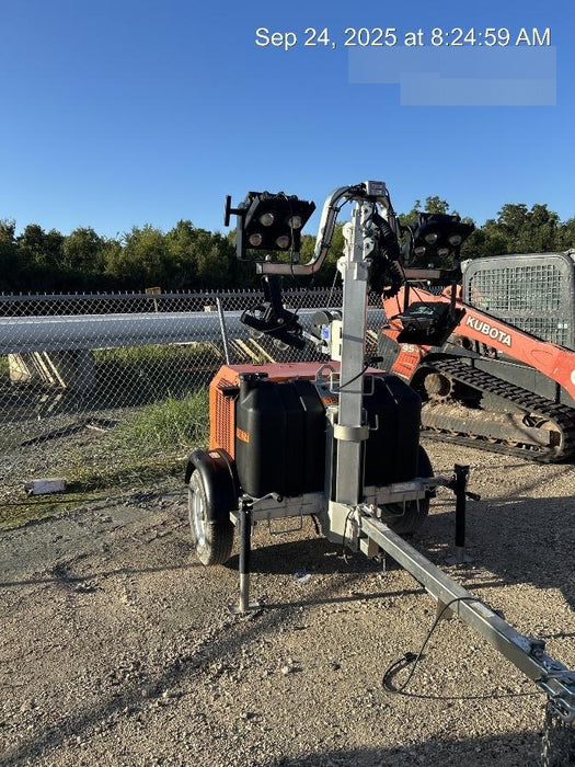 2024 Wanco WLTT-4MM4K Diesel, Deep Sea Controller, Shore Power Plug, Auto Start, (4) 350W LED Floodlights, 4kW Generator, 60 Gal Fuel Tank, 2" Ball, T3