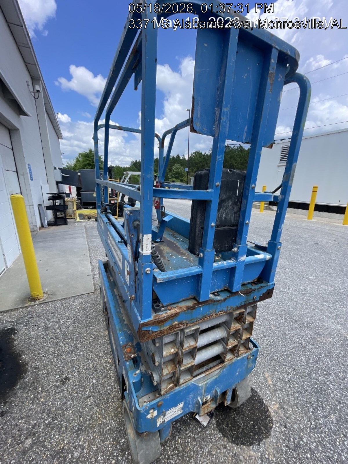 2019 Genie GS-1930 Fixed Rails with Chain Entry