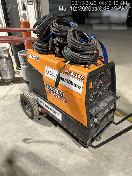 2021 Lincoln Electric Ranger 305 LPG LPG One-Pak (includes undercarriage, tank holder & tank strap) ORANGE