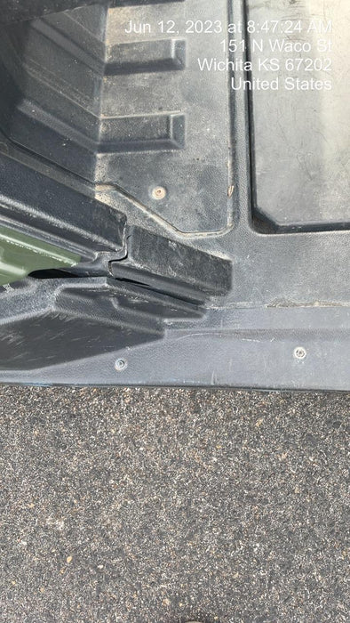 2021 Yanmar YU1000 Canopy, Steel Wheel, Poly WindShield, Beacon, Backup Alarm