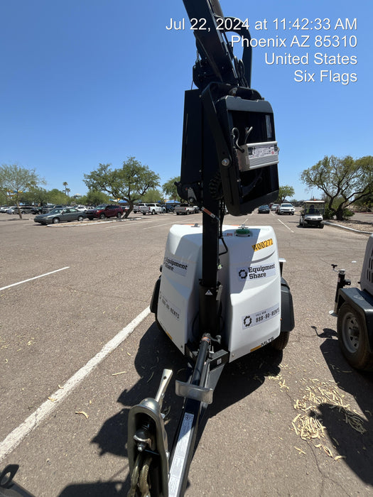 2024 Generac MLT2 Diesel, Flex Switch 120V Input, Powerzone Controller, 
(4) 320W LED Lights, 4kW Generator, 39.9 Gal Fuel Tank, 2" Ball, T3