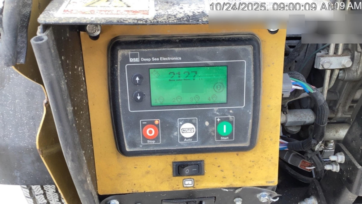 2022 Allmand NLV3GR (4) LED Light Fixture 350W, 23' Vertical Mast, 3kW Prime, Towable, ES Decals, T3