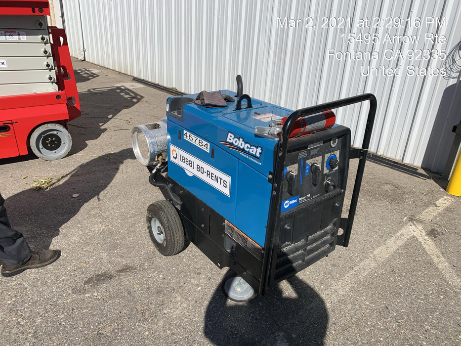 2019 Miller Electric BOBCAT 250 Standard w/Running Gear, Bracket, Hose