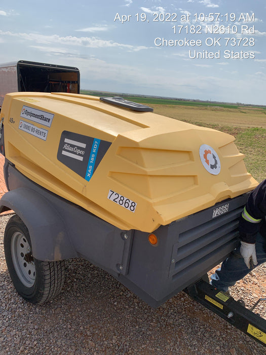 2018 ATLAS COPCO XAS185