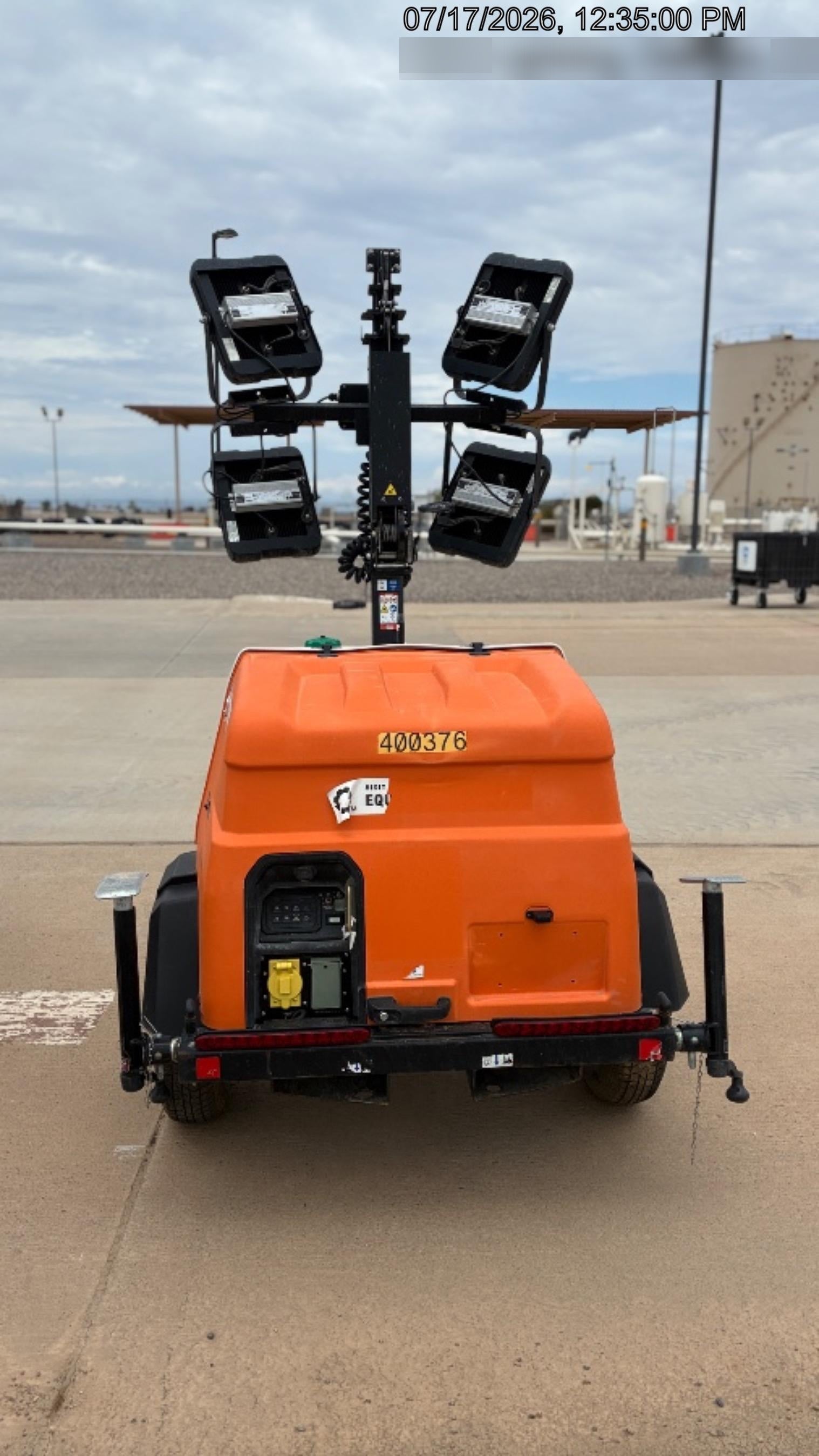 2024 Generac MLT2 Diesel, Flex Switch 120V Input, Powerzone Controller, 
(4) 320W LED Lights, 4kW Generator, 39.9 Gal Fuel Tank, 2" Ball, T3