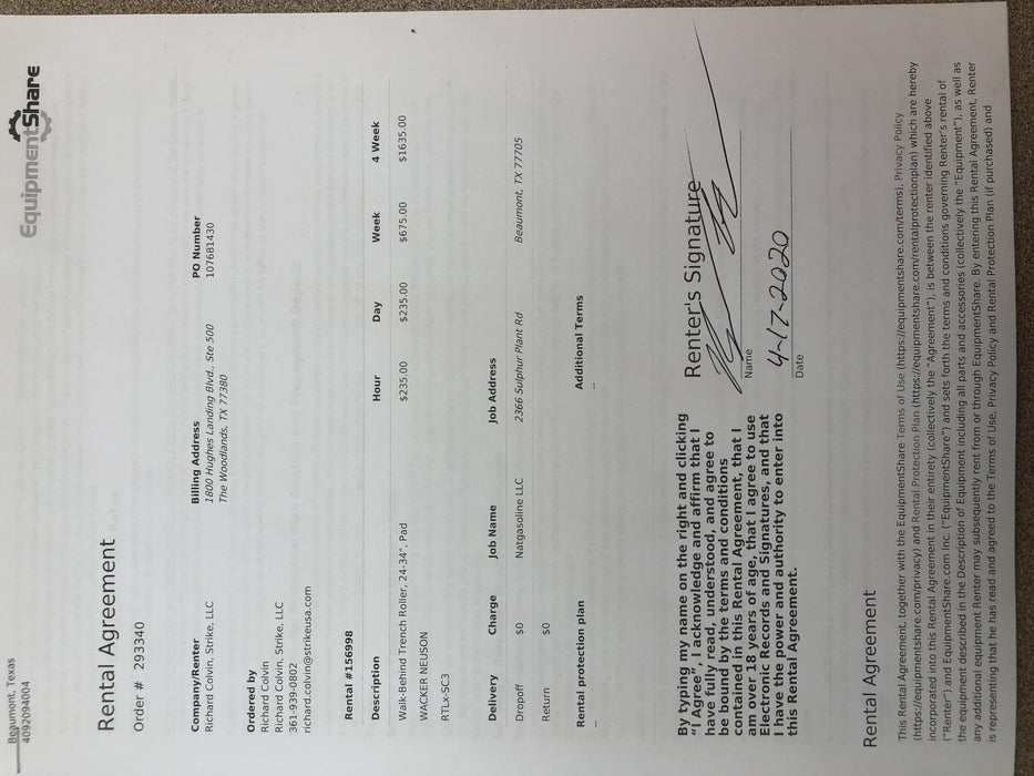 2020 WACKER NEUSON RTLx-SC3