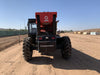2020 Manitou MTA10055 Cab/Heat/Air, LED Work Lights, Solid Tires, Lift Hook, Beacon, Auxiliary Hydraulics w/66" Carriage and 60" Forks