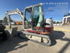 2019 Takeuchi TB290 Cab/Heat/AC Rubber tracks, Dozer blade, Travel alarm, Auxiliary hydraulics Manual QC, Hydraulic thumb, 18", 24", and 36" Buckets