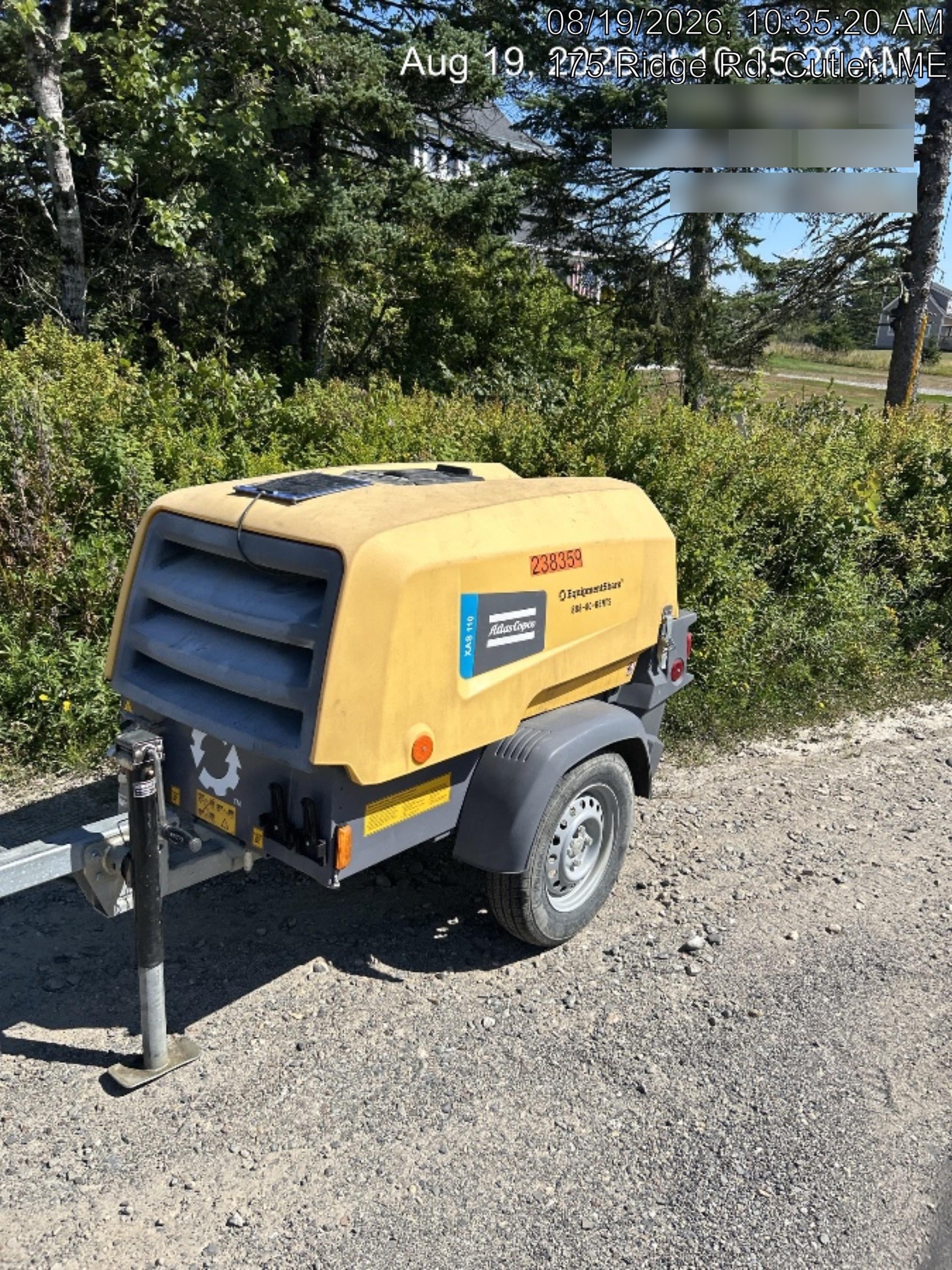 2022 ATLAS COPCO XAS 110