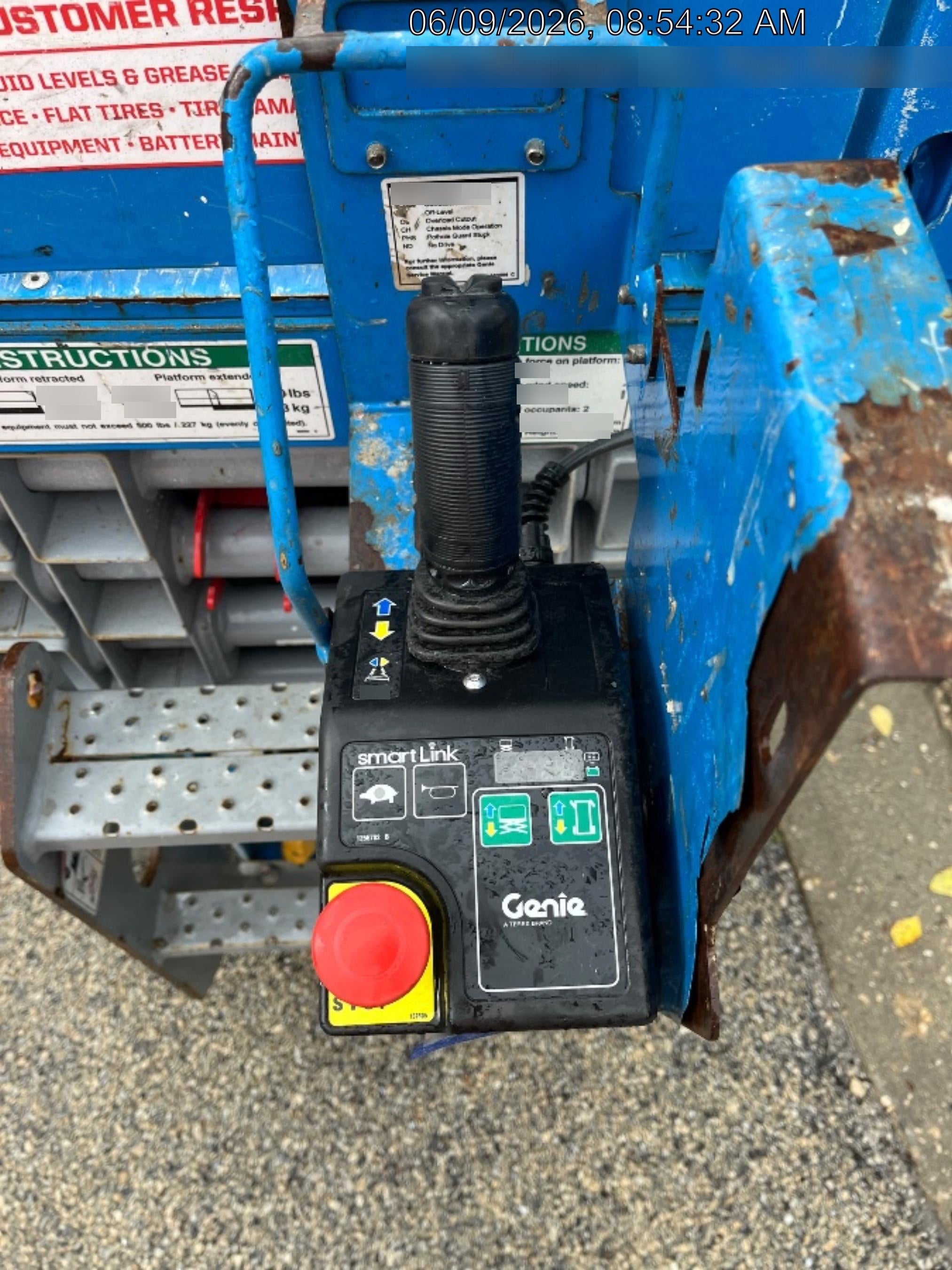 2020 Genie GS-1930 Solid Non Marking Tires, Beacon, Folding rails with half height swing gate