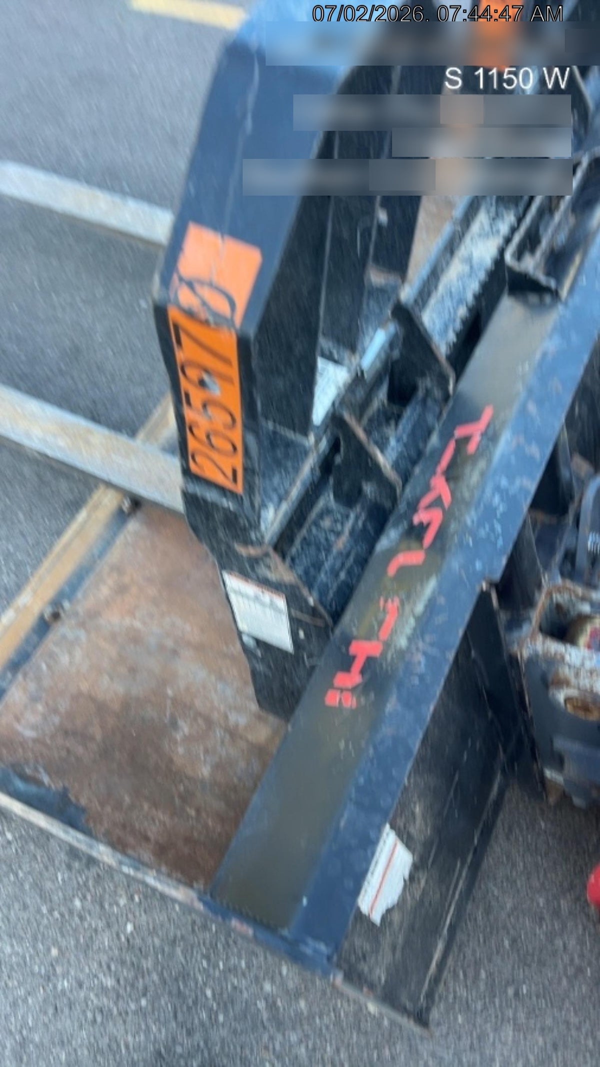 2021 TAKEUCHI 48" Pallet Forks - Takeuchi