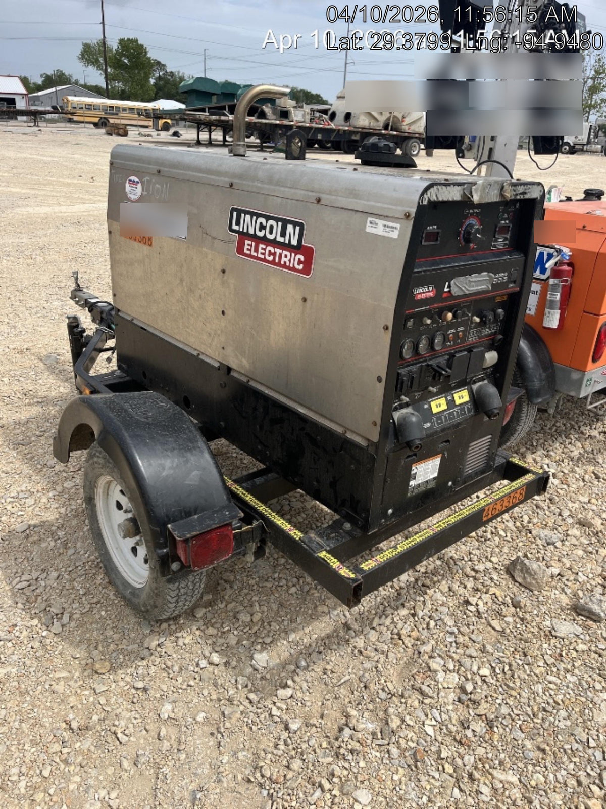 2024 Lincoln Electric LE400 Kubota V1505, Trlr, Cable Rack, Light Kit, ES Decals, T3