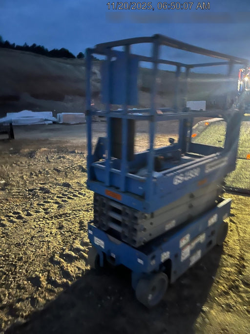 2020 Genie GS-1930 Solid Non Marking Tires, Beacon, Folding rails with half height swing gate