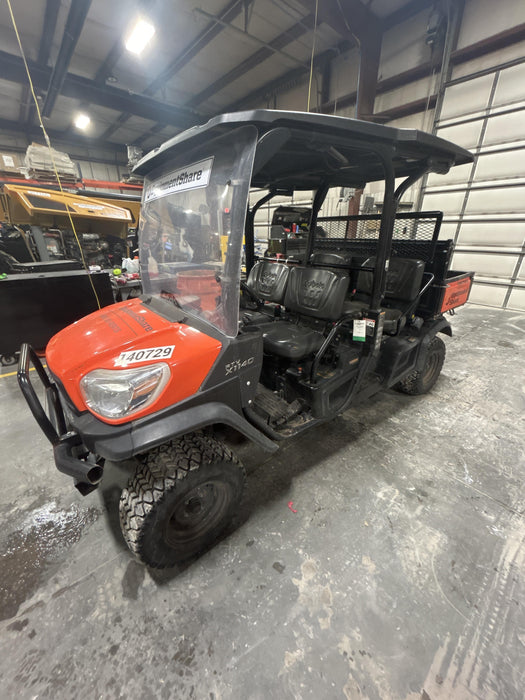 2021 Kubota RTV-X1140W-H Plastic Canopy, Windshield Acrylic Clear, LED Strobe Light, Wire Harness Kit, Back up Alarm