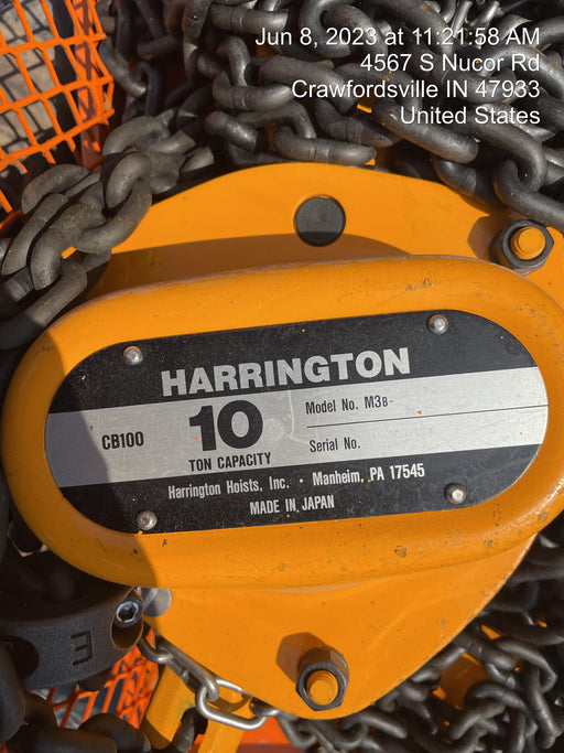 2022 HARRINGTON CB100-30