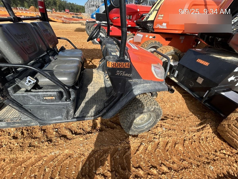 2021 Kubota RTV-X1140W-H Plastic Canopy, Windshield Acrylic Clear, LED Strobe Light, Wire Harness Kit, Back up Alarm