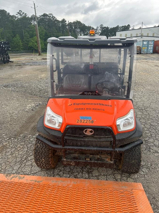 2022 Kubota RTV-X1140W-H Plastic Canopy, Windshield Acrylic Clear, LED Strobe Light, Wire Harness Kit, Back up Alarm