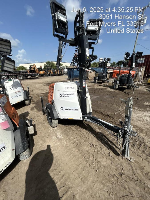 2023 Generac MLT2 Diesel, Flex Switch 120V Input, Powerzone Controller, 
(4) 320W LED Lights, 4kW Generator, 39.9 Gal Fuel Tank, 2" Ball, T3