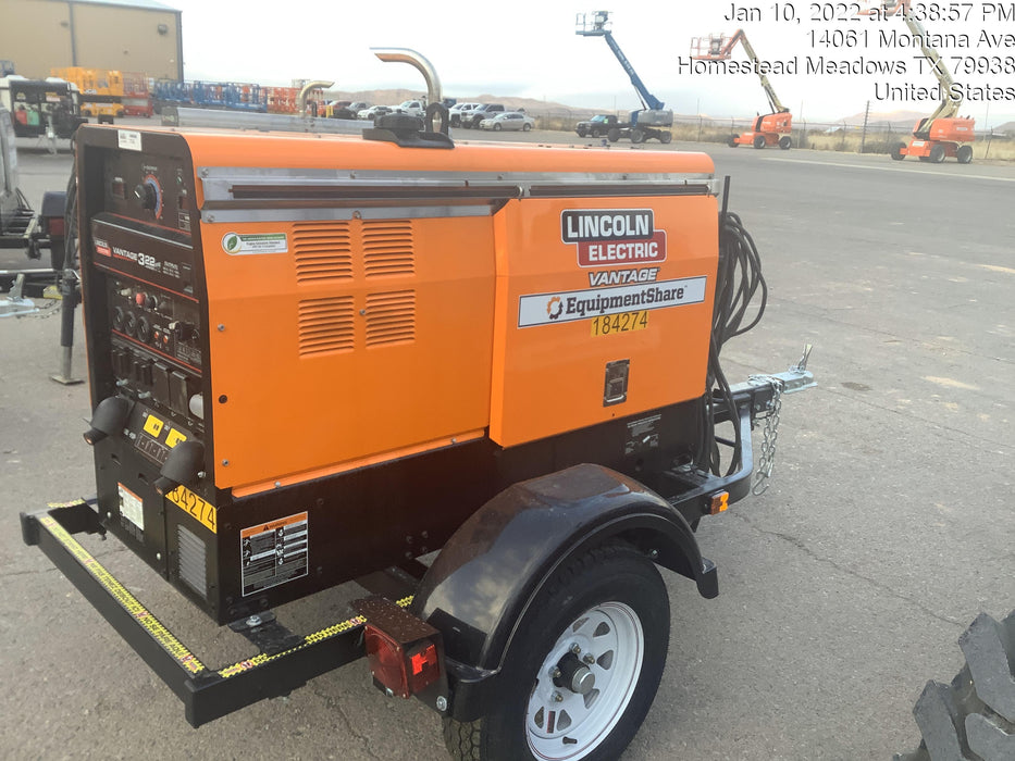 2021 Lincoln Electric Vantage 322 VANTAGE 322 READY-PAK 3
