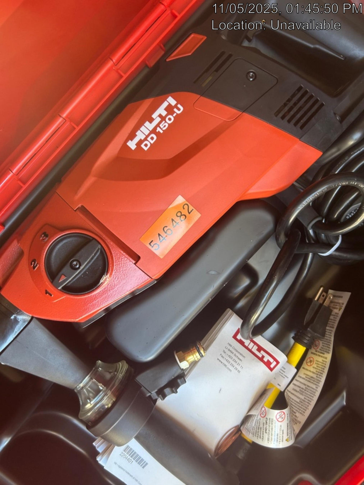 2025 HILTI DD150U