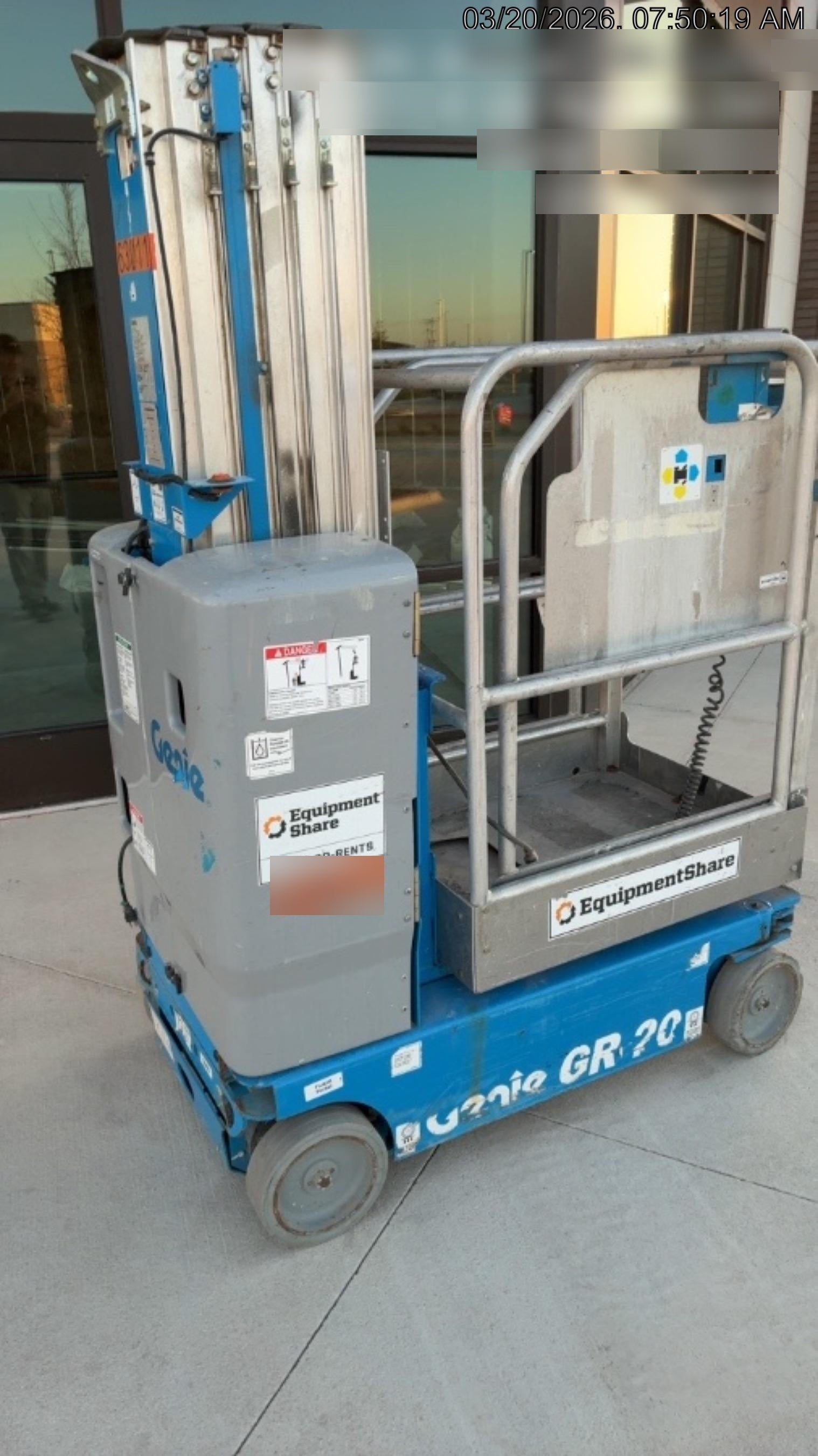 2020 GENIE GR-20