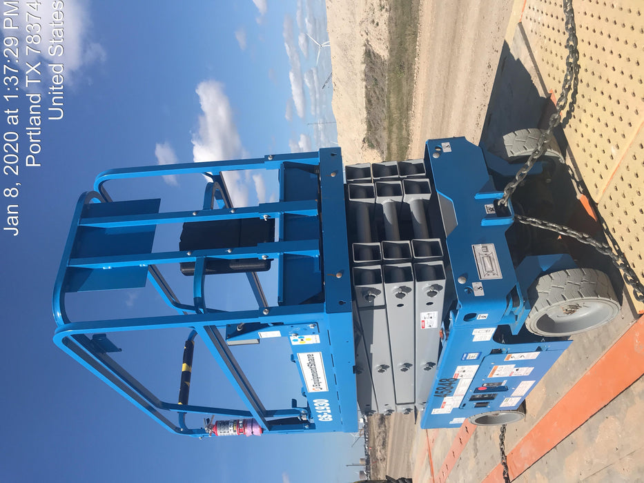 2019 Genie GS-1930 Fixed rails with chain Entry