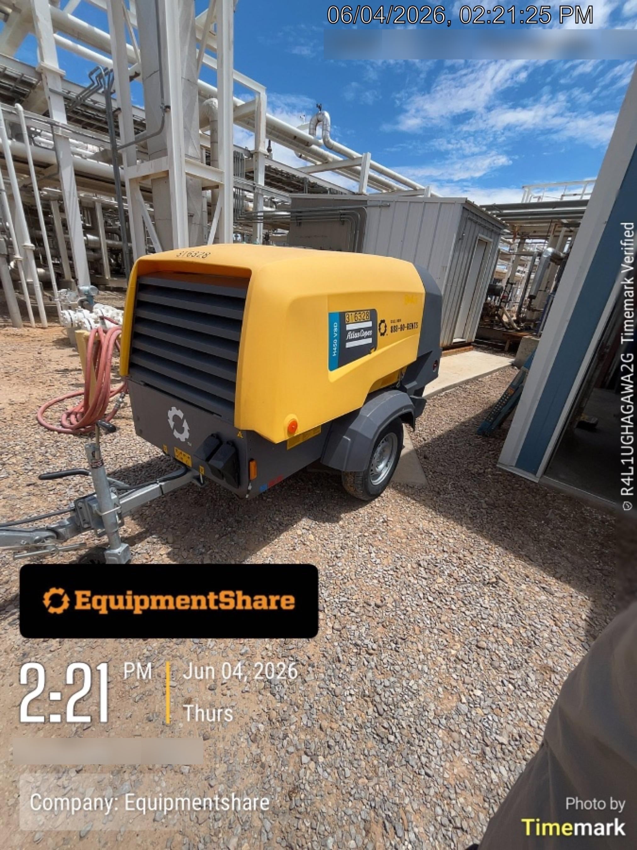 2023 ATLAS COPCO E-AIR H450