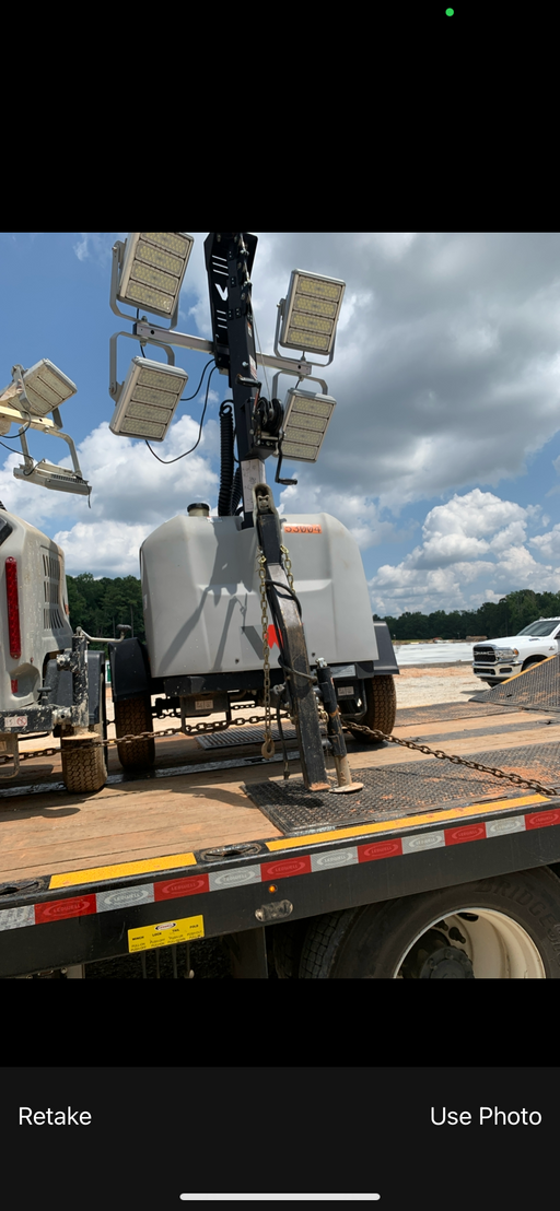 2019 Wacker Neuson LTV6K-LED Standard LED Towable Light Tower w/None