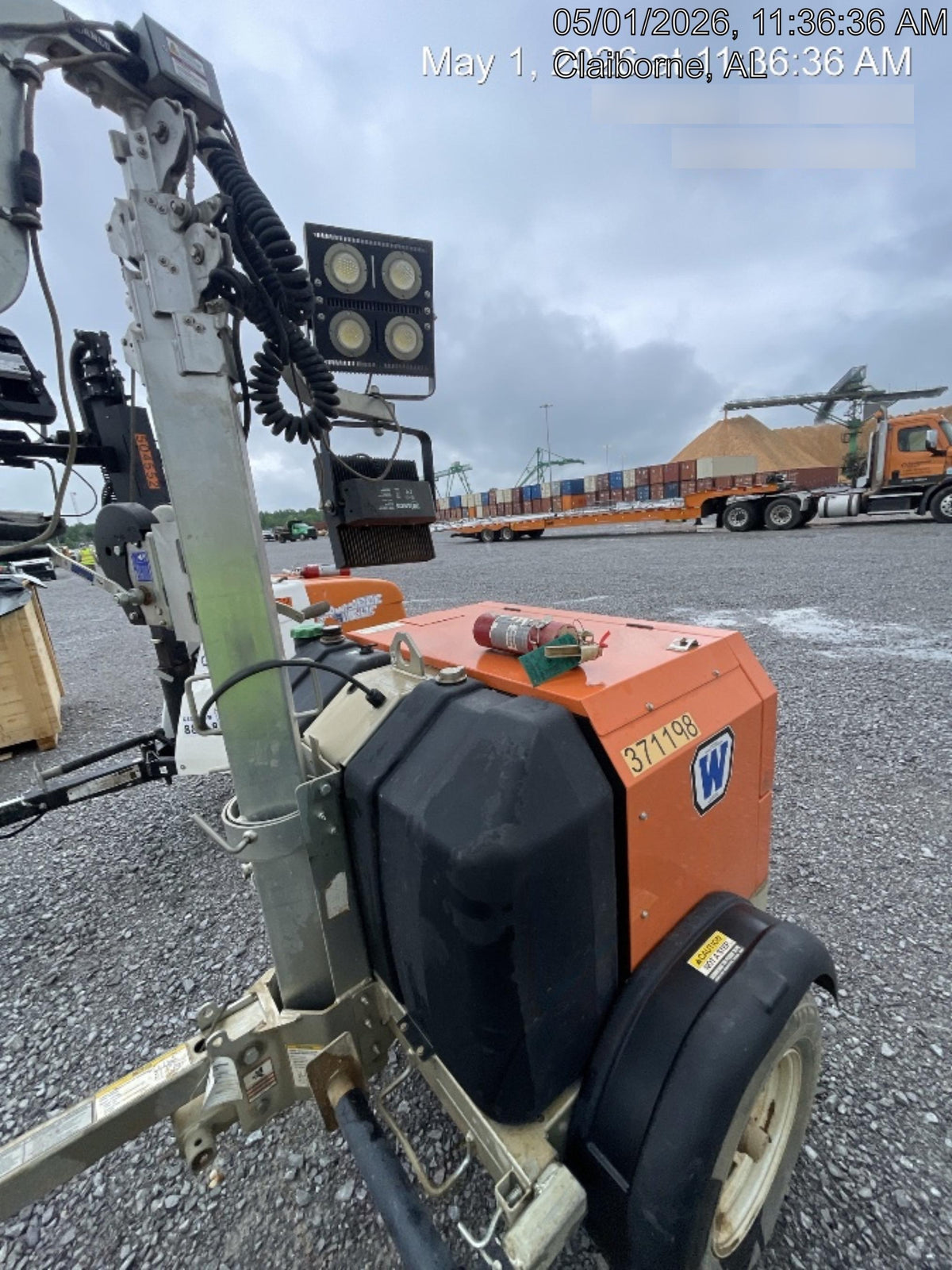 2023 Wanco WLTT-4MM4K Diesel, Deep Sea Controller, Shore Power Plug, Auto Start, (4) 350W LED Floodlights, 4kW Generator, 60 Gal Fuel Tank, 2" Ball, T3