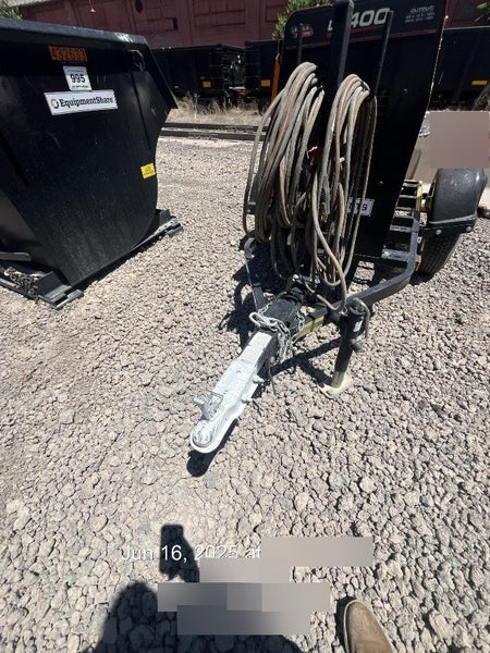 2022 Lincoln Electric LE400 Kubota V1505, Trlr, Cable Rack, Light Kit, ES Decals, T3