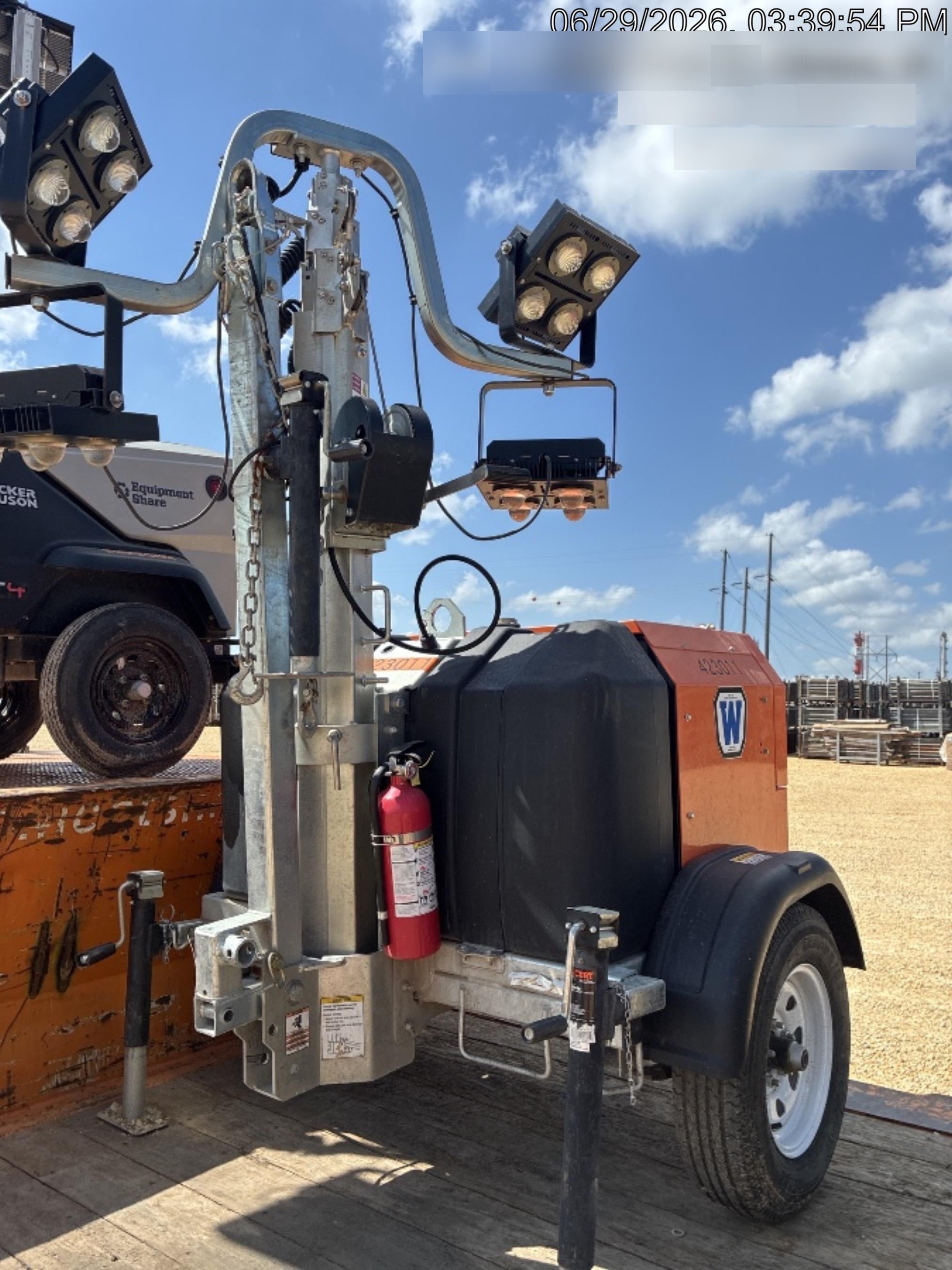 2024 Wanco WLTT-4MM4K Diesel, Deep Sea Controller, Shore Power Plug, Auto Start, (4) 350W LED Floodlights, 4kW Generator, 60 Gal Fuel Tank, 2" Ball, T3