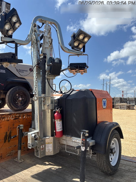 2024 Wanco WLTT-4MM4K Diesel, Deep Sea Controller, Shore Power Plug, Auto Start, (4) 350W LED Floodlights, 4kW Generator, 60 Gal Fuel Tank, 2" Ball, T3
