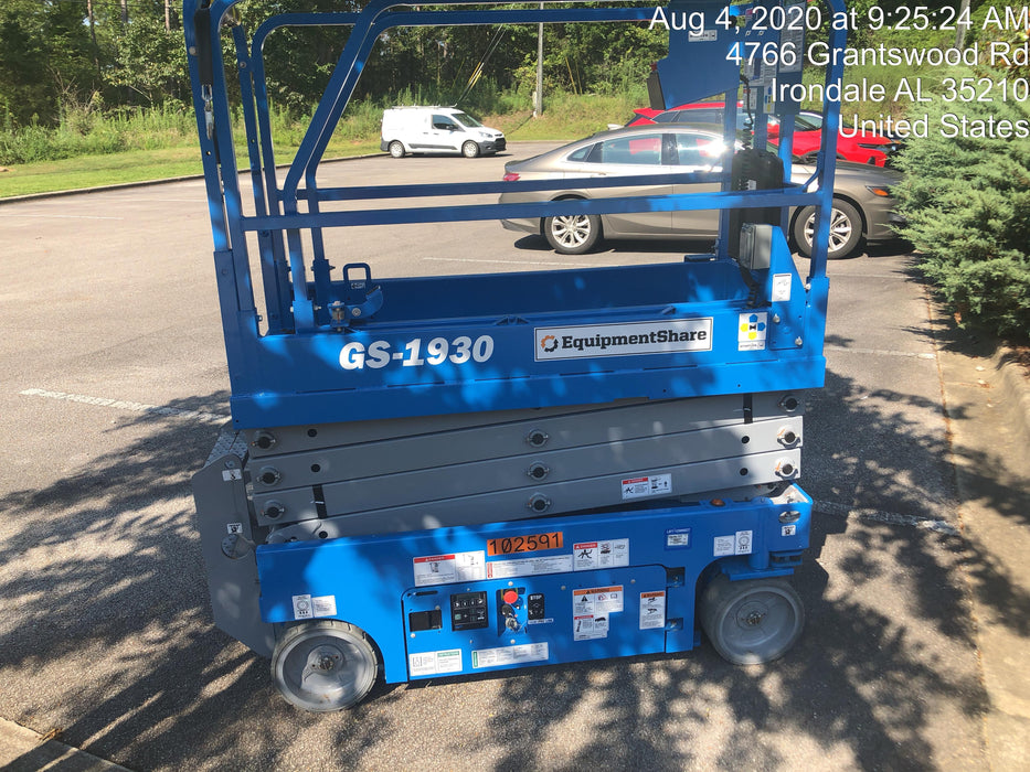 2020 Genie GS-1930 Standard Machine